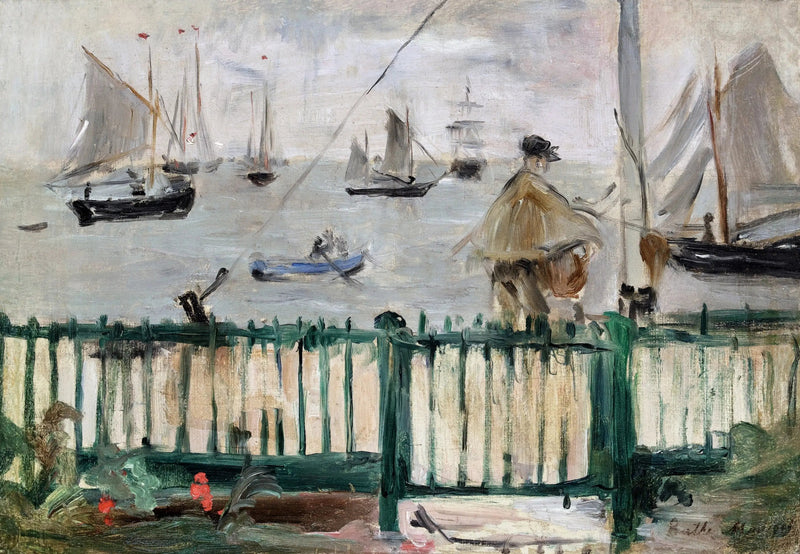 Vista d'Inghilterra o Nell'Isola di Wight - Berthe Morisot