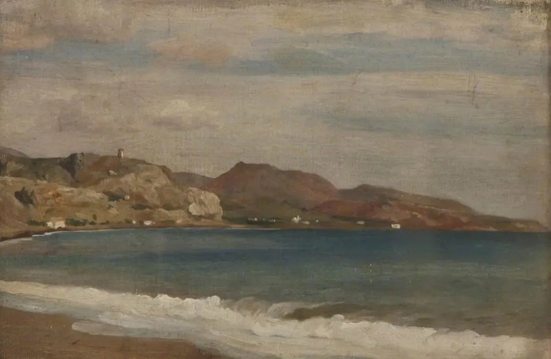 Vista di una baia, Spagna - Frederic Leighton