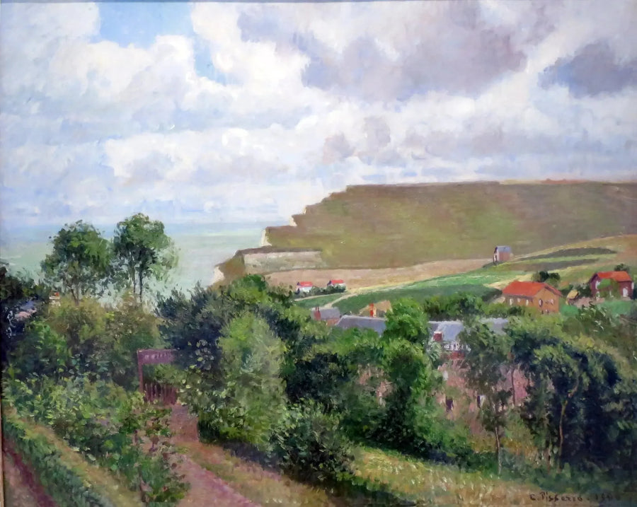 Vista di Berneval - Camille Pissarro