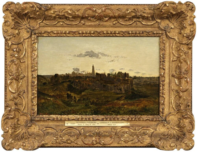 Veduta di Bressuire - Théodore Rousseau