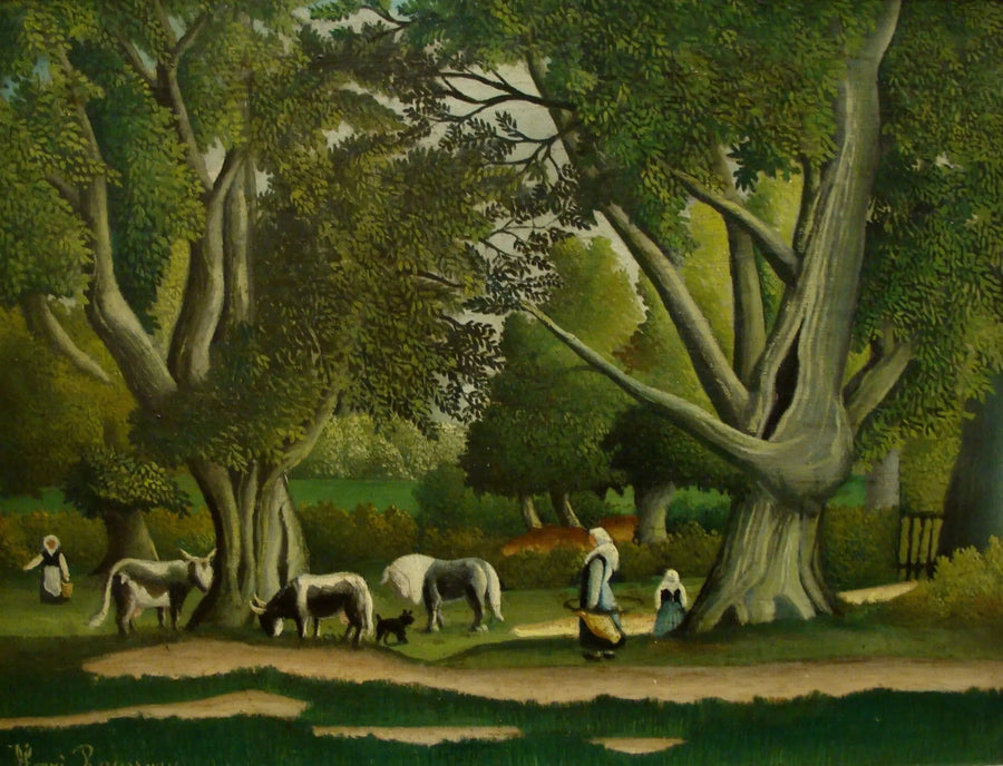 Vista della Bretagna - Henri Rousseau