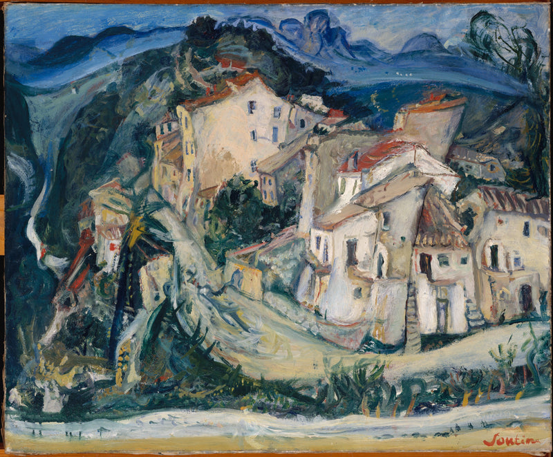 Vista di Cagnes - Chaim Soutine