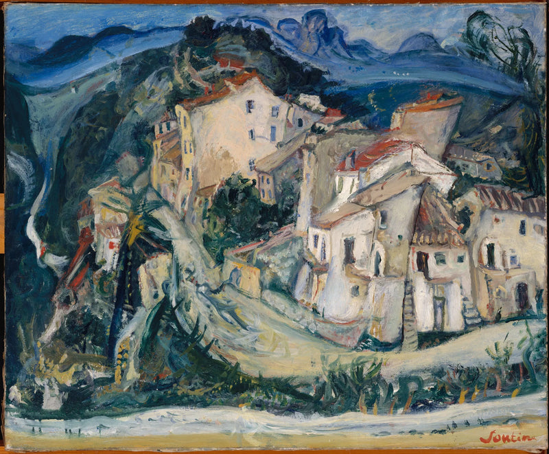 Vista di Cagnes - Chaim Soutine
