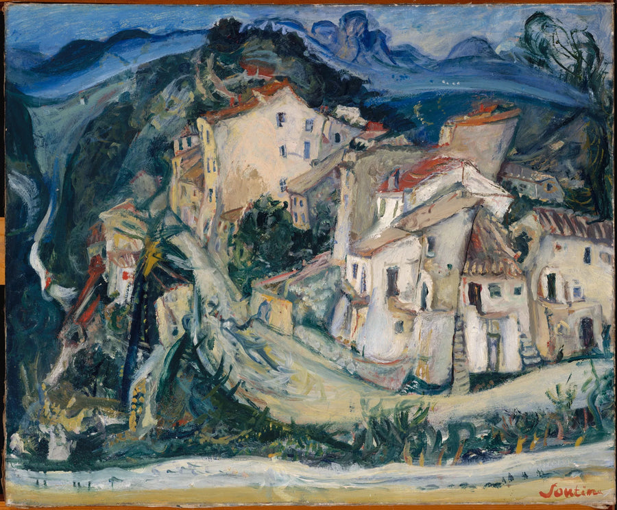 Vista di Cagnes - Chaim Soutine