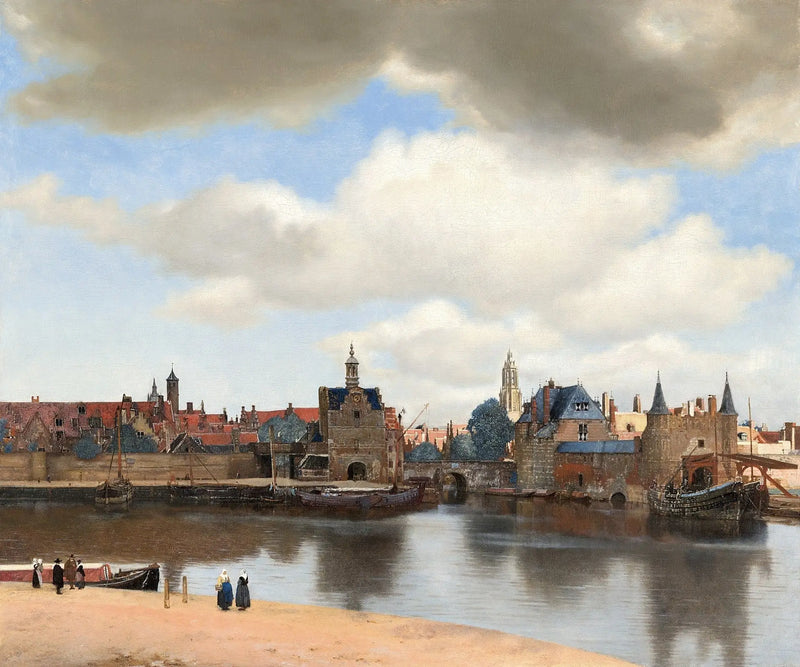 Vista di Delft - Johannes Vermeer