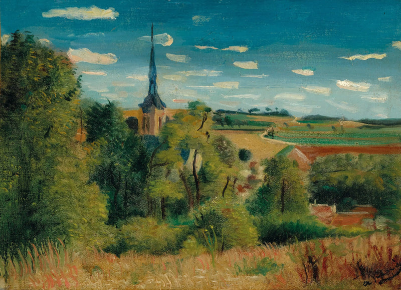 Vista di Donnemarie-en-Montois - André Derain