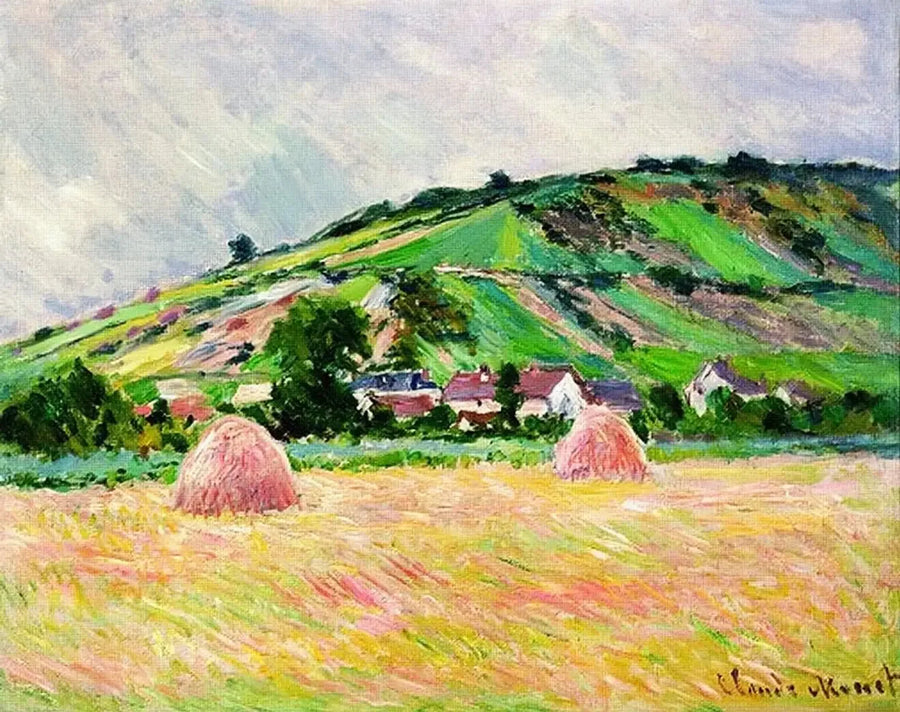 Vista di Giverny - Claude Monet