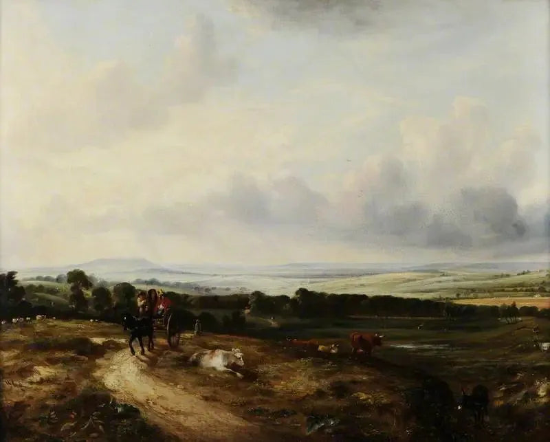 Vista di Hampstead Heath - John Constable