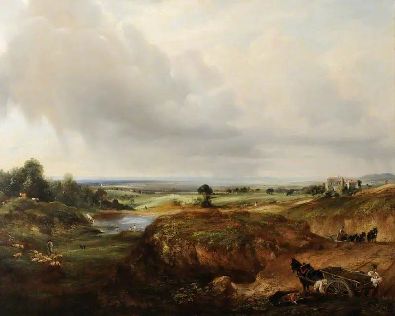 Vista di Hampstead Heath - John Constable