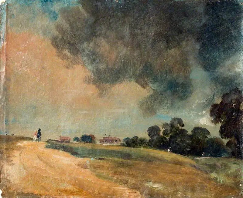 Vue de Hampstead vers l’est - John Constable - Alpha Reproduction