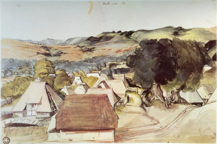 Vista di Kalchreuth - Albrecht Dürer