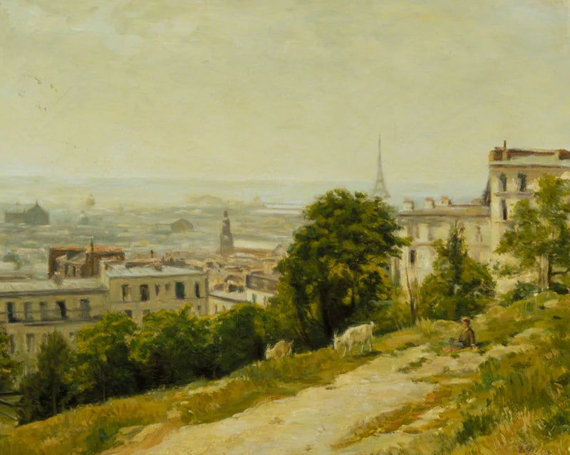 Vista della Collina, Montmartre - Stanislas Lépine