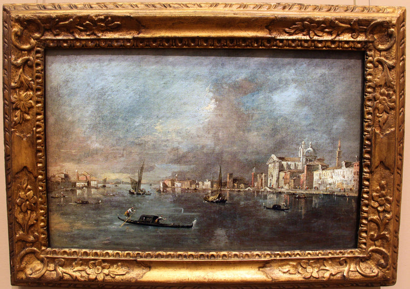 Vista della Giudecca con le Zattere - Francesco Guardi