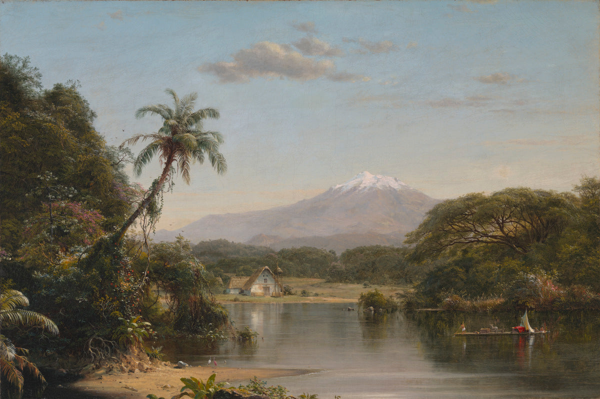 Vue de la Magdalena - Frederic Edwin Church - Alpha Reproduction