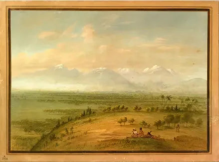 Vista della Pampa del Sacramento - George Catlin
