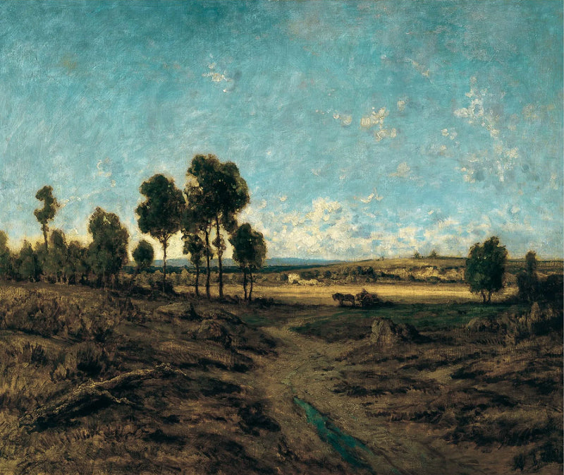 Veduta della piana di Montmartre - Théodore Rousseau
