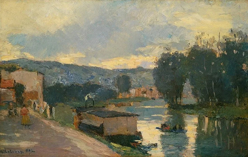 Veduta della Senna a Bas-Meudon - Albert Lebourg
