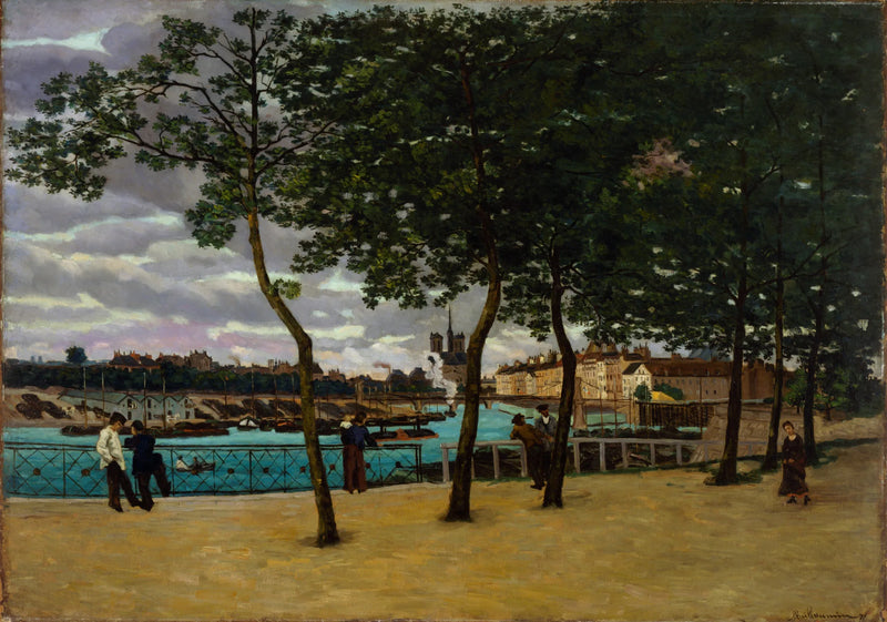 Vista della Senna, Parigi - Armand Guillaumin