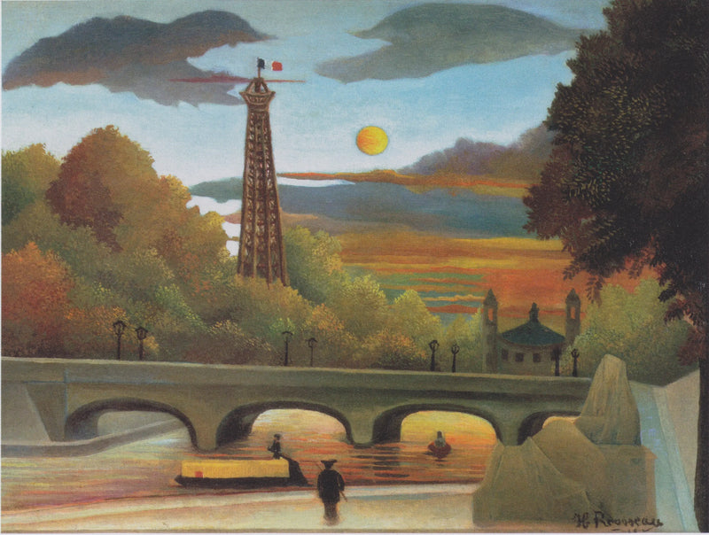 Vista della Torre Eiffel - Henri Rousseau