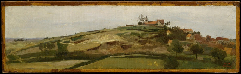 Vista di Lormes - Jean-Baptiste Camille Corot