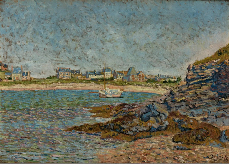 Vista del Porto, Saint Briac - Paul Signac