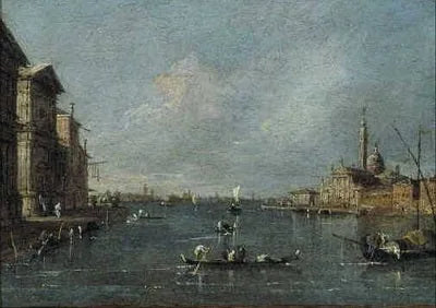 Vista di S. Giorgio Maggiore, Venezia - Francesco Guardi