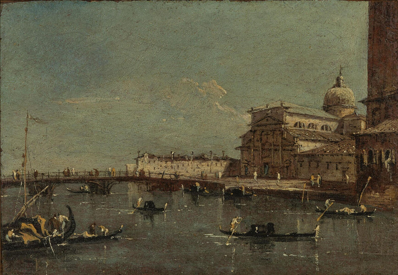 Vista di S. Pietro di Castello, Venezia - Francesco Guardi