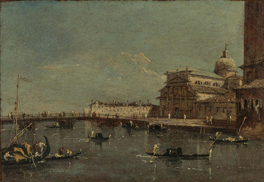 Vista di S. Pietro di Castello, Venezia - Francesco Guardi