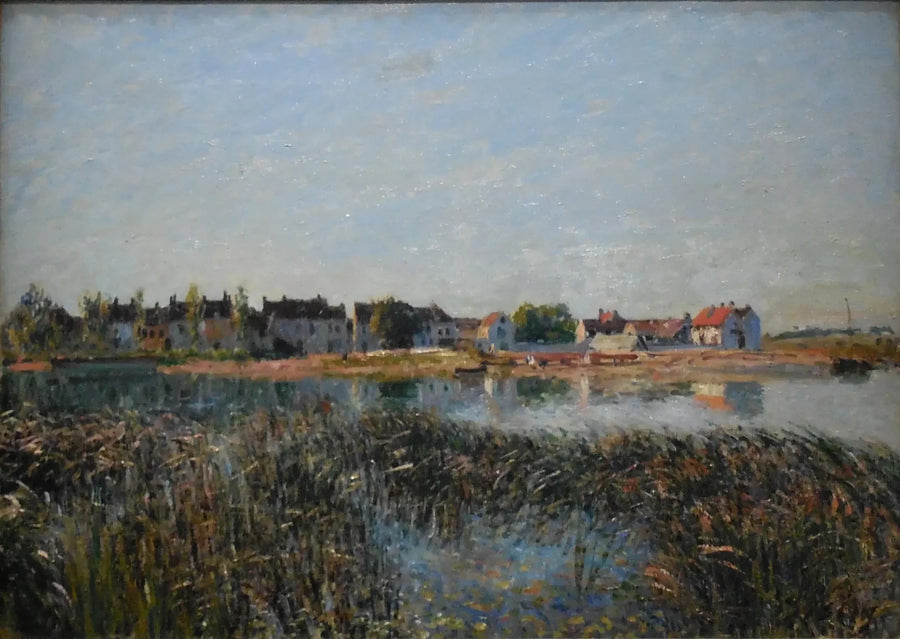 Vista di Saint-Mammès - Alfred Sisley