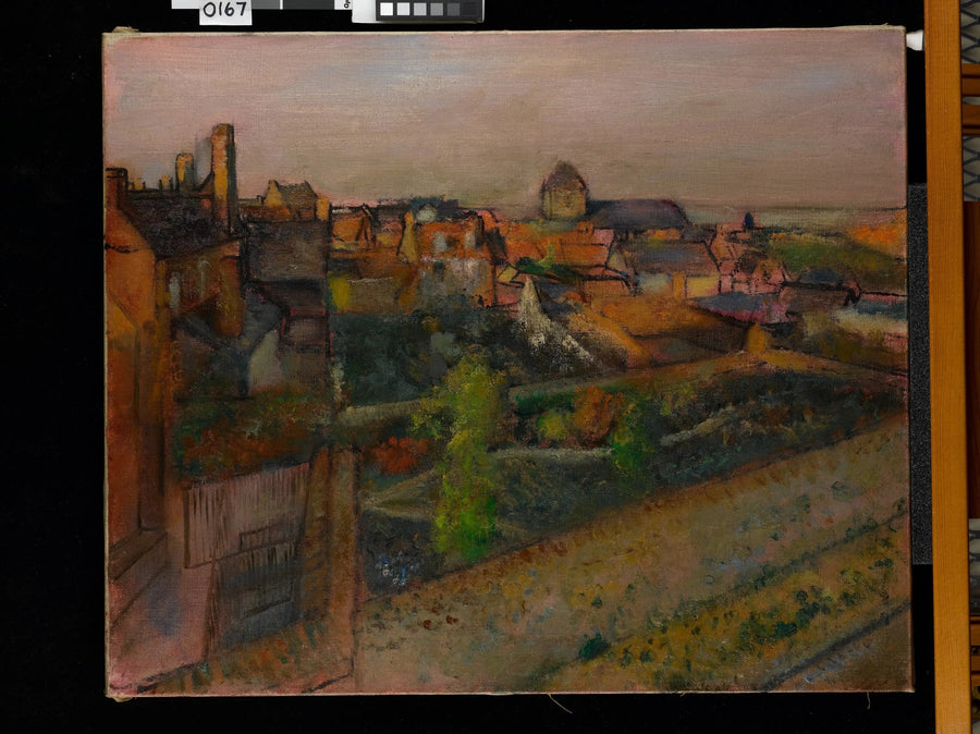Vista di Saint-Valéry-sur-Somme - Edgar Degas