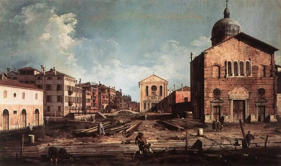 Vista di San Giuseppe di Castello - Canaletto