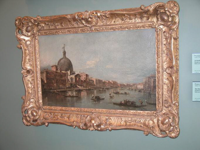 Vista di San Simeone Piccolo a Venezia - Francesco Guardi