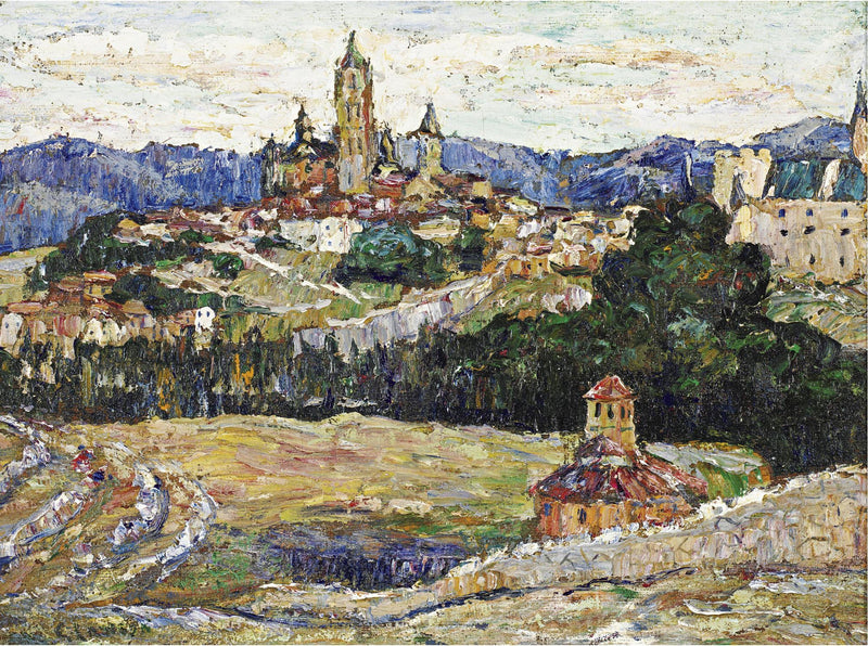 Veduta di Segovia - Ernest Lawson
