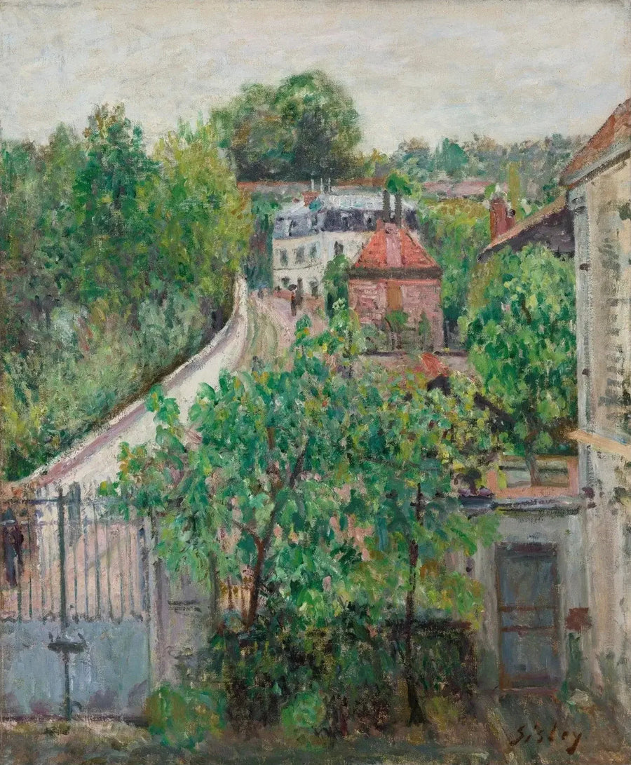 Vista di Sèvres - Alfred Sisley