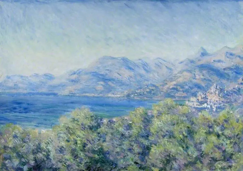 Veduta di Ventimiglia - Claude Monet