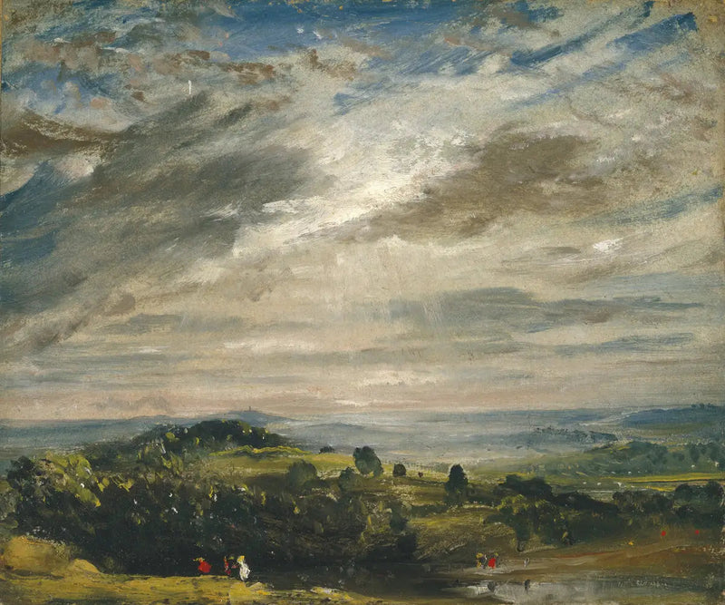 Vista da Hampstead Heath, in direzione di Harrow - John Constable