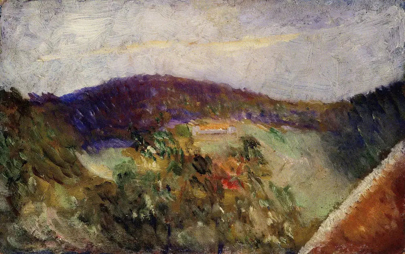Vista da Hauketo - Edvard Munch