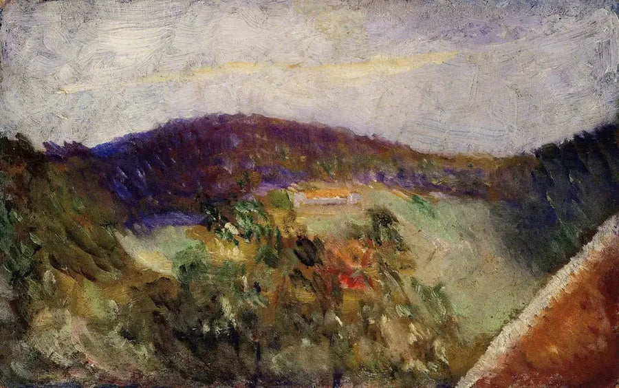 Vista da Hauketo - Edvard Munch