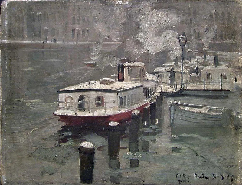 Vista dall'Alster - Frits Thaulow