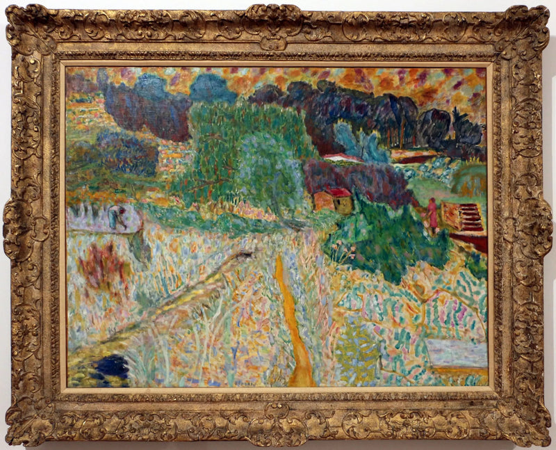 Vista dall'atelier dell'artista, Le Cannet - Pierre Bonnard