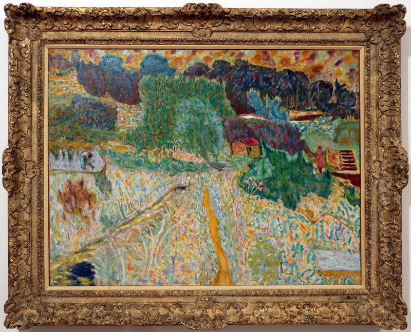 Vista dall'atelier dell'artista, Le Cannet - Pierre Bonnard