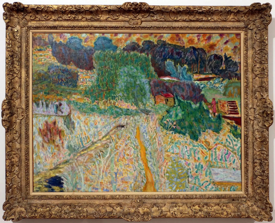 Vista dall'atelier dell'artista, Le Cannet - Pierre Bonnard