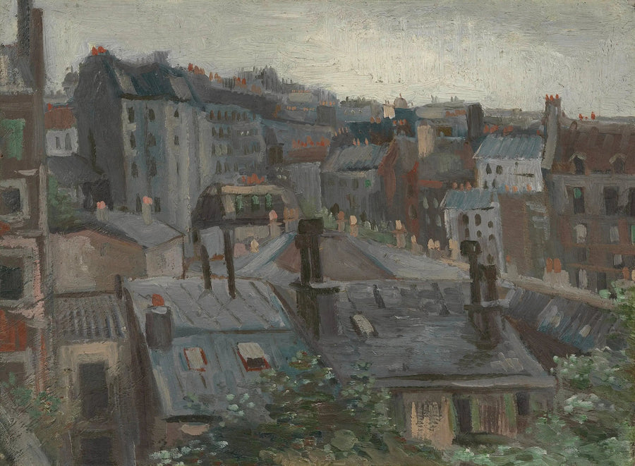 Vista dall'atelier di Vincent - Vincent van Gogh