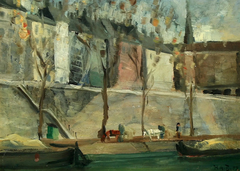 Vista sul Senna - H. A. Brendekilde