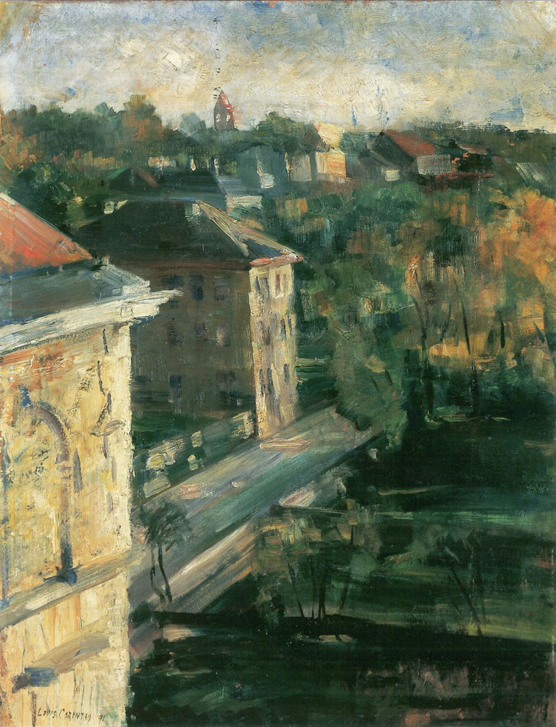 Vista dallo studio, Schwabing