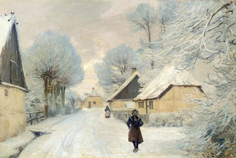 Vista da Næstved. - H. A. Brendekilde