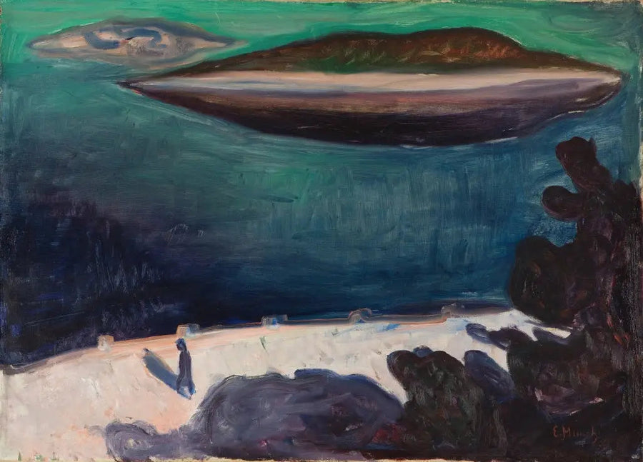 Vista da Nordstrand - Edvard Munch