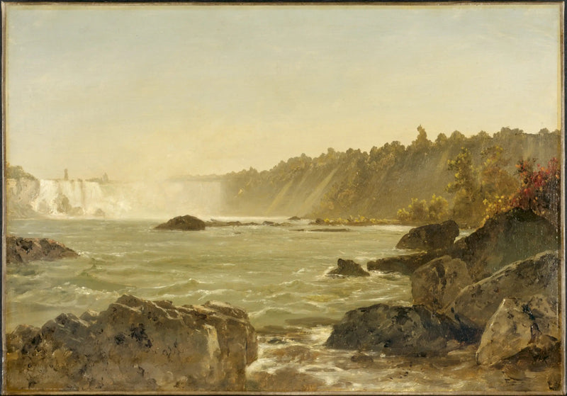 Vista delle cascate del Niagara - John Frederick Kensett