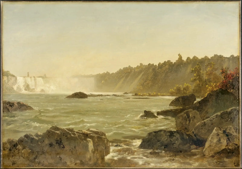 Vista delle cascate del Niagara - John Frederick Kensett