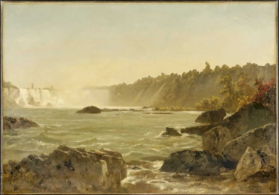 Vista delle cascate del Niagara - John Frederick Kensett